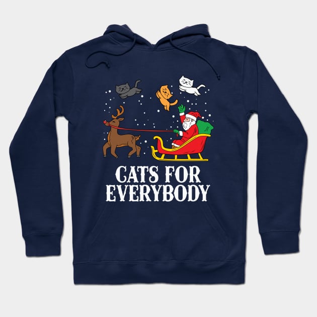 Cats for Everybody! Hoodie by BodinStreet